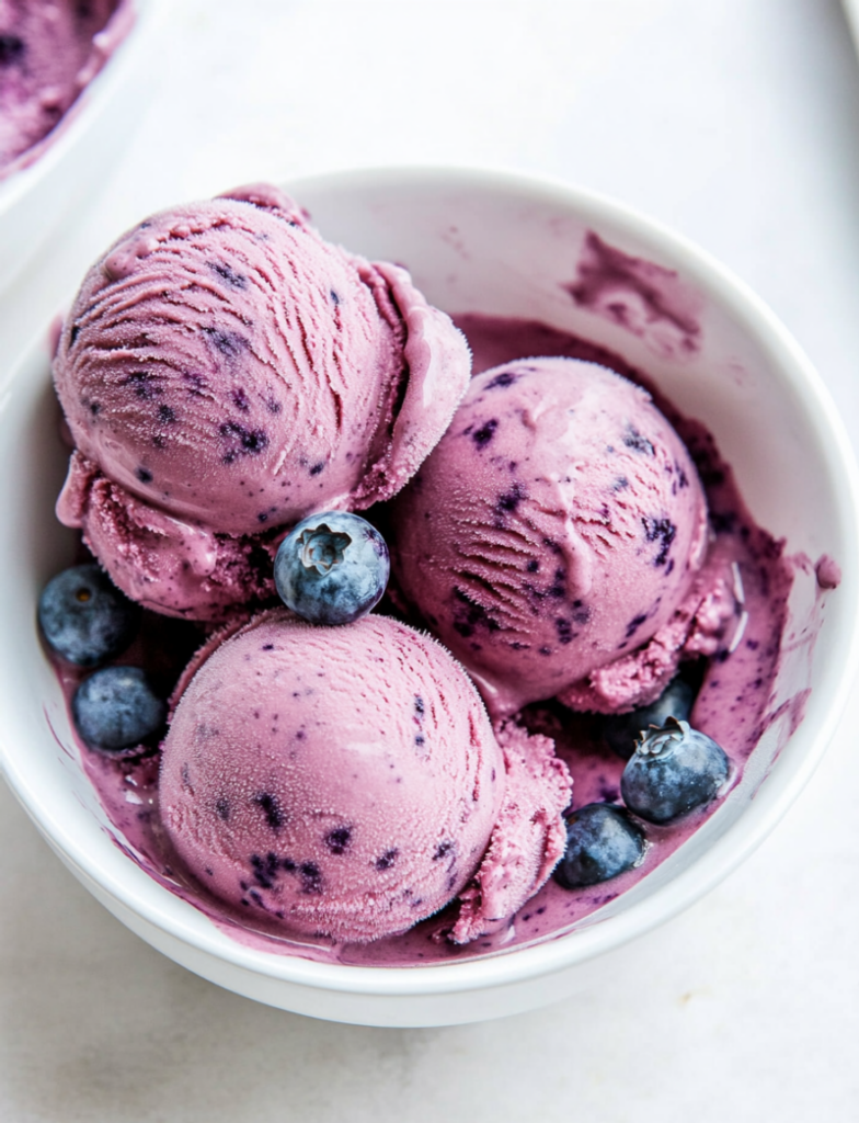 How to make Ninja Creami Blueberry Ice Cream